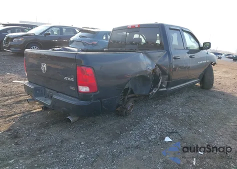 2012 Ram 1500 Sport from USA, damaged, VIN 1C6RD7HT2CS299090